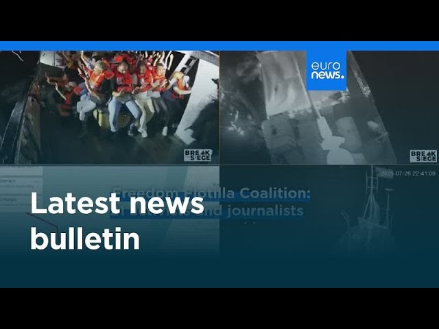 Latest news bulletin | July 27th – Evening