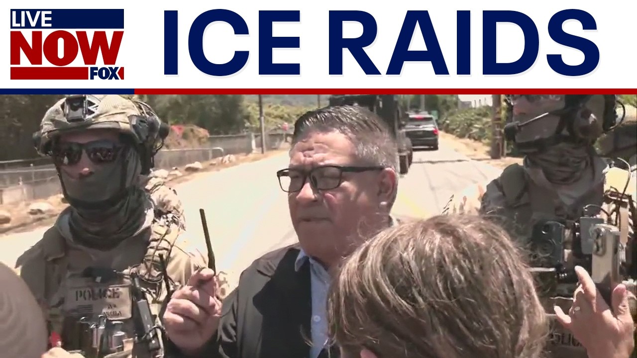 Lawmaker, law enforcement clash during ICE raid in Santa Barbara, CA