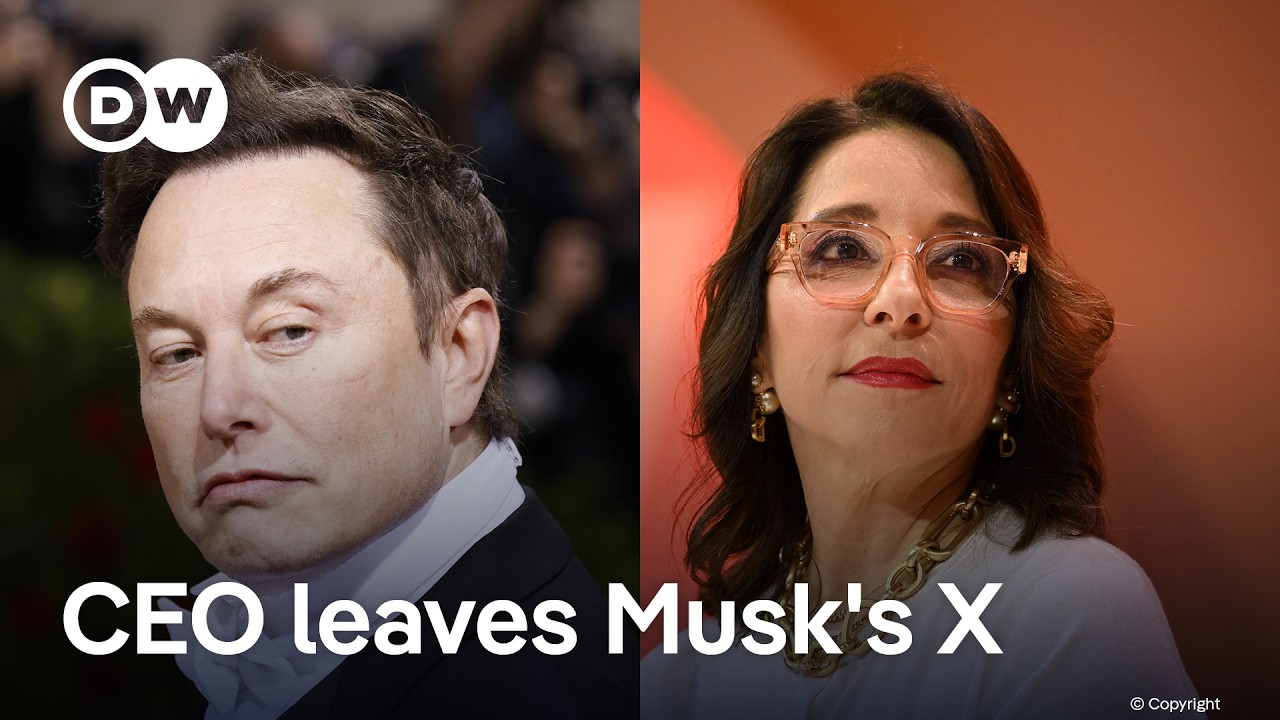 Linda Yaccarino resigns as X’s CEO. Was Musk’s AI chatbot Grok the final straw? | DW News
