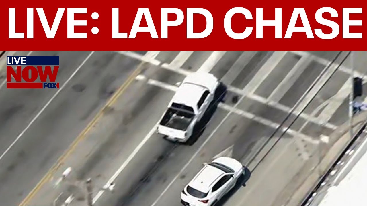 LIVE SKYFOX: High-speed police chase in LA