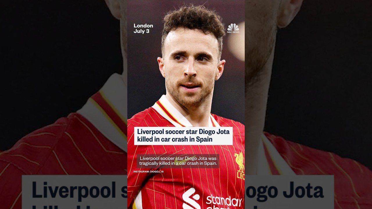 Liverpool soccer star Diogo Jota killed in car crash in Spain