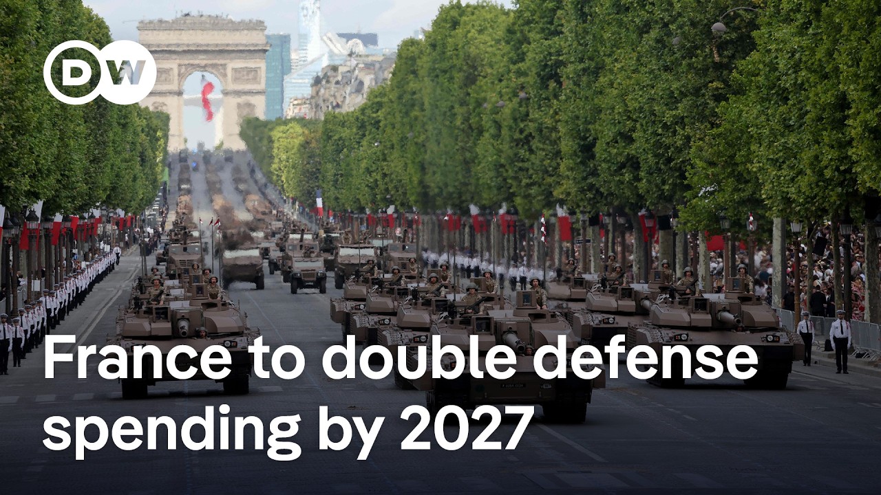 Macron pledges €6.5 billion surge in defense spending, cites ‘Russian threat’ to Europe | DW News