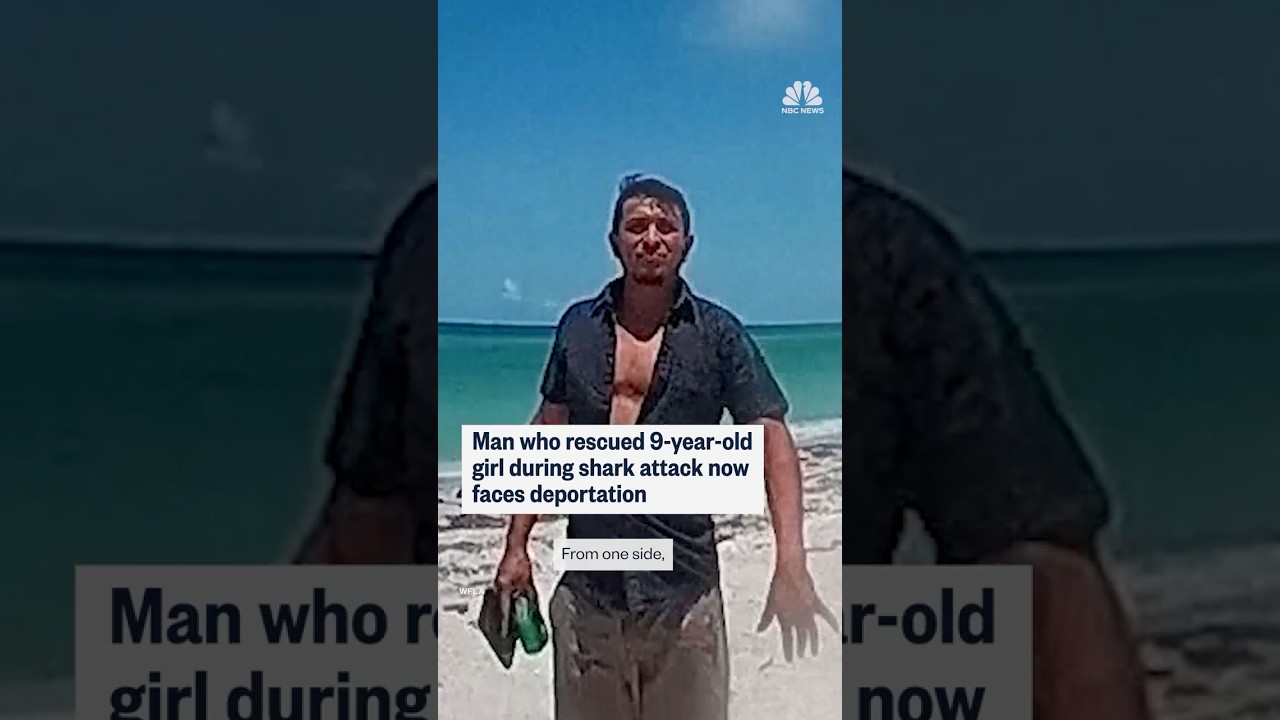 Man who rescued 9-year-old girl during shark attack now faces deportation