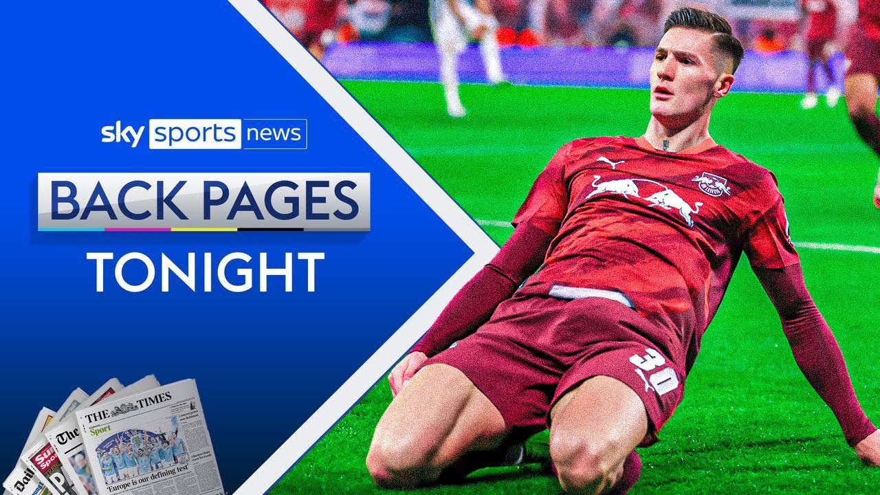 Manchester United make a move for top target Benjamin Šeško | Back Pages Tonight