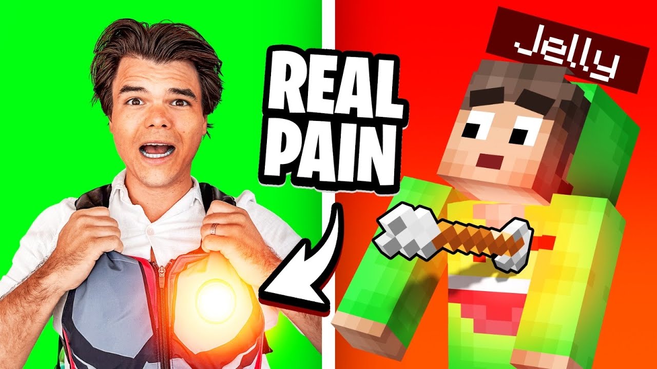 Minecraft But PAIN = REAL