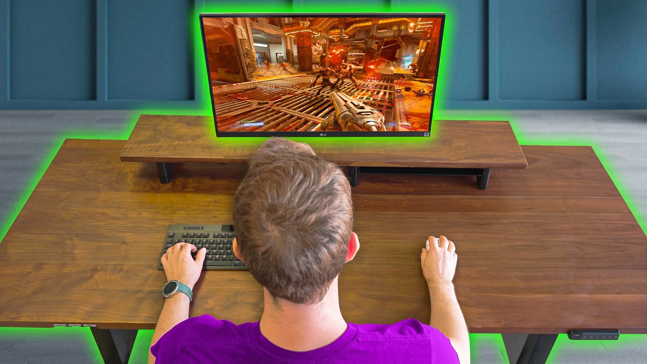 My Cleanest Gaming Setup Ever