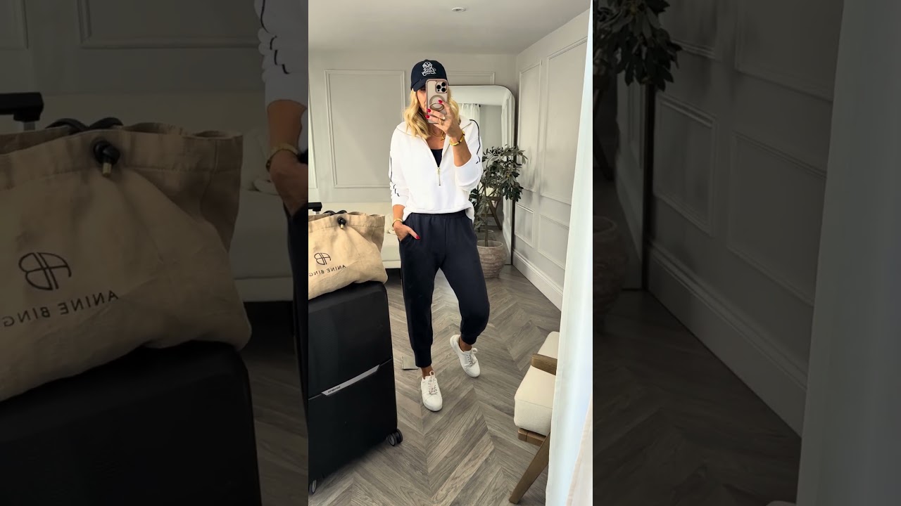 My personal 3 travel look options before heading to 🇺🇸 – see comments and description for links!