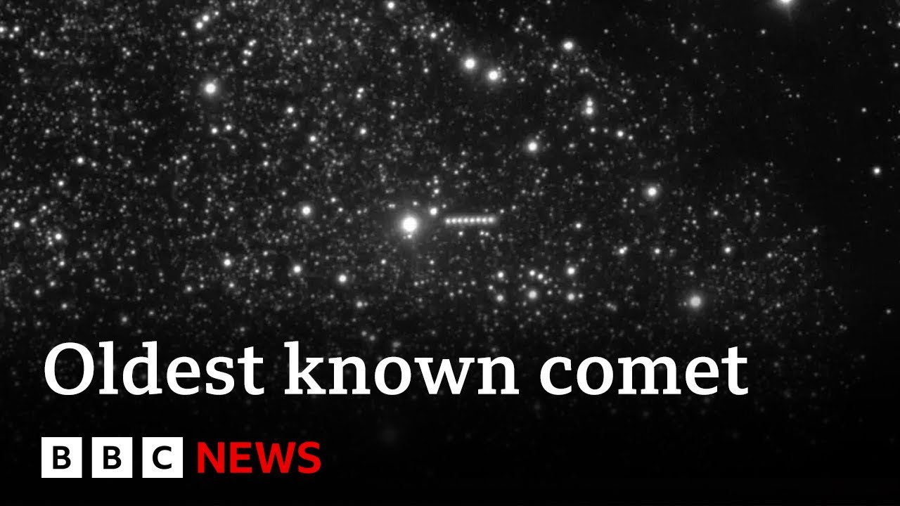 Mystery interstellar object could be oldest known comet | BBC News