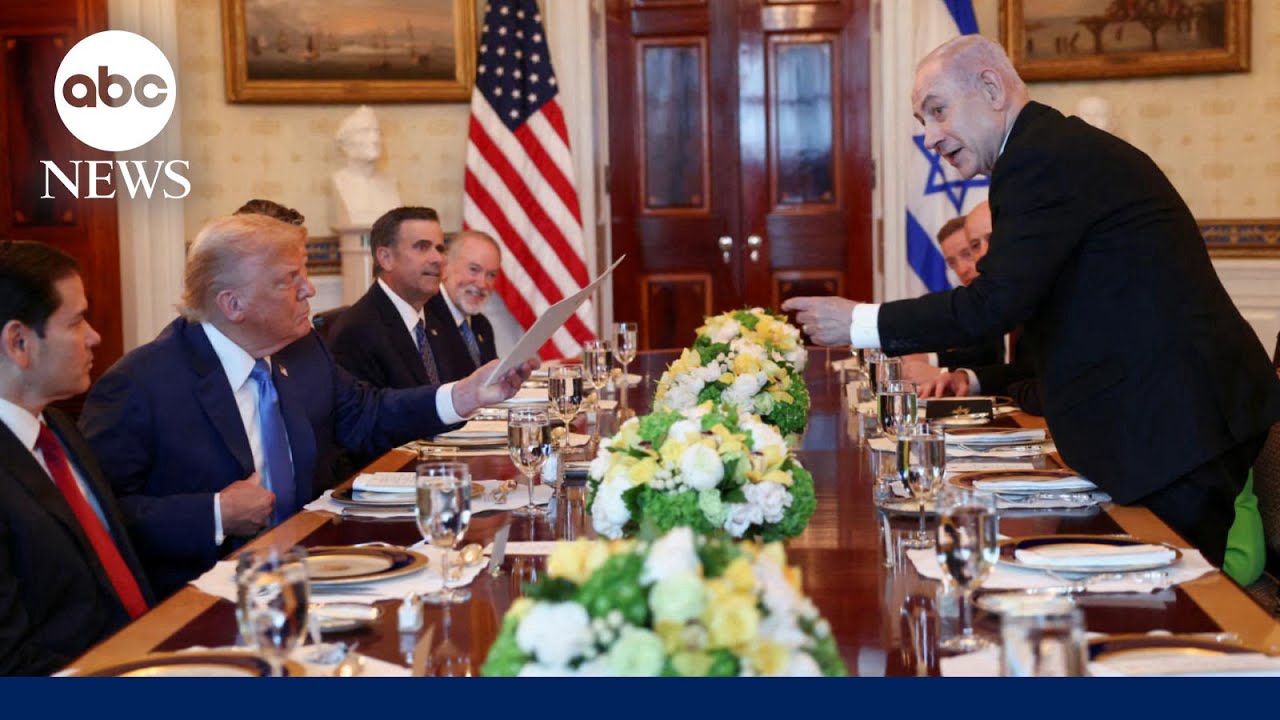 Netanyahu will be at White House again to talk Gaza, Trump says