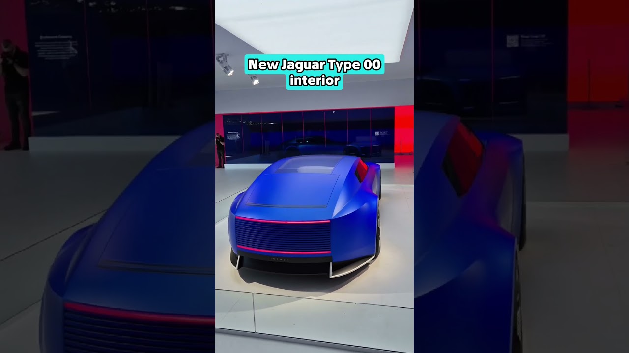 New Jaguar Type 00 interior! 😮