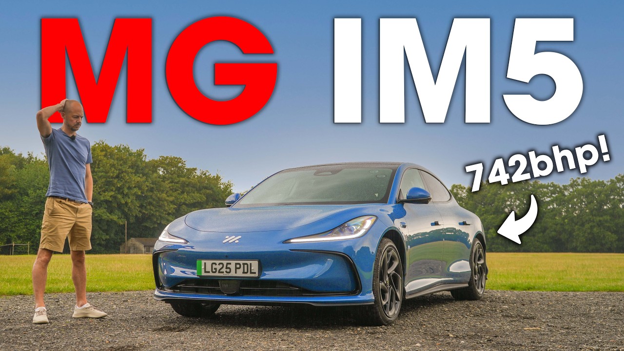 NEW MG IM5 review! We drive 742bhp Model 3 rival | What Car?