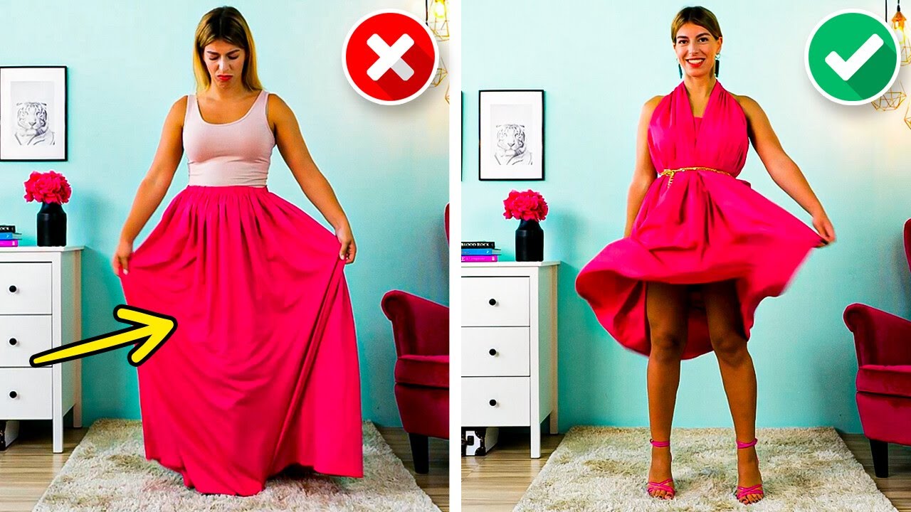One Cut = Total Style Upgrade! ✨ 30+ Genius Hacks to Transform Outdated Clothes