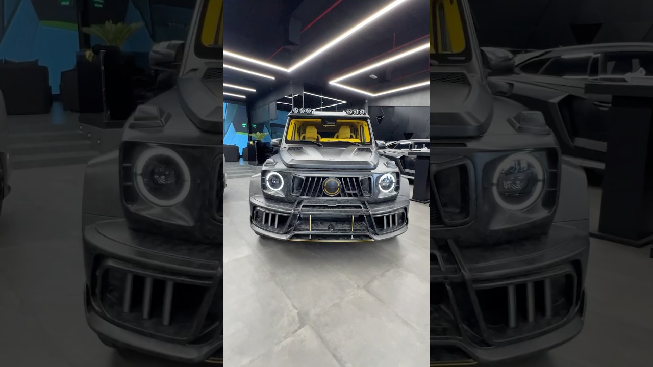 One-of-One Exposed Carbon G-Wagen — Worth $1.5 million! 🤑 #gwagen #luxury #cars