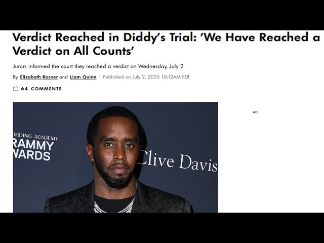 P. Diddy Verdict is Crazy