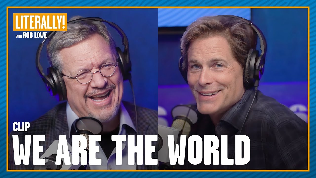 Penn Jillette & Rob Lowe Talk “We Are The World” & Favorite Magic Tricks | Literally! with Rob Lowe