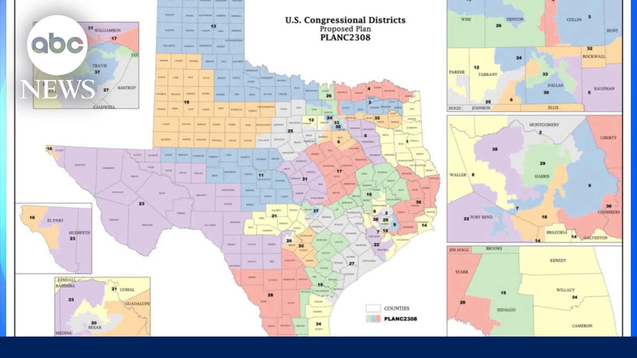 Possible impacts of Texas Republicans proposal for new state congressional maps