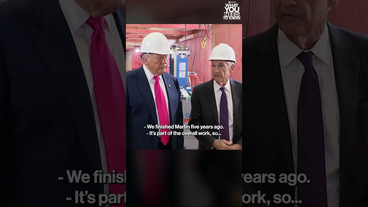President Trump confronts Fed Chair on multibillion-dollar renovation