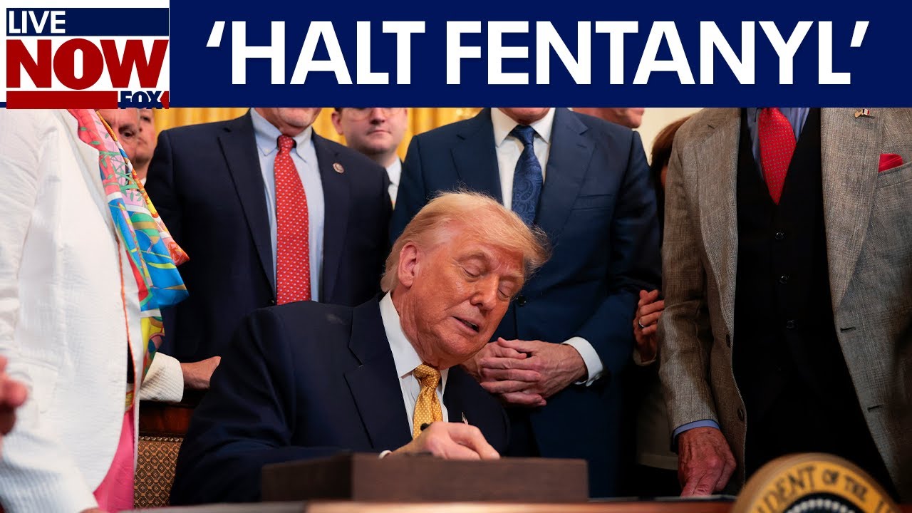 President Trump signs ‘halt fentanyl act’
