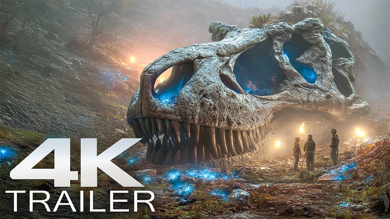 PRIMITIVE WAR Trailer (2025) New Dinosaur Horror Movies 4K