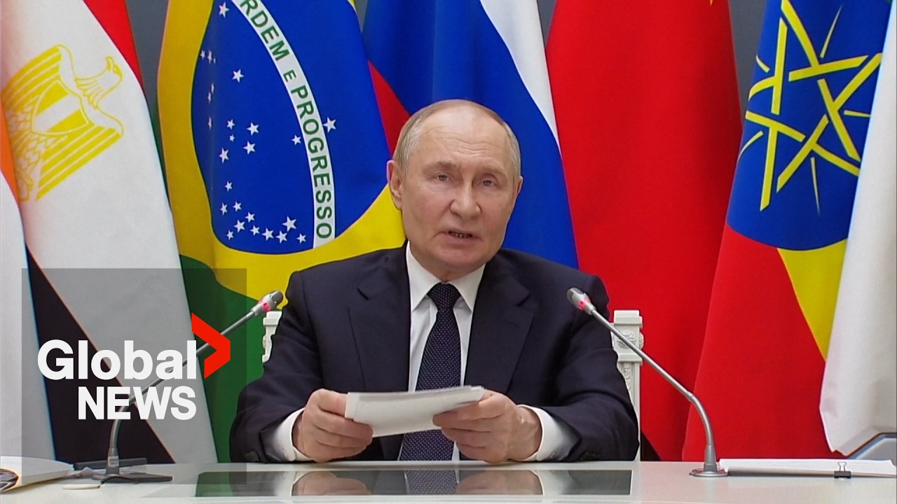 Putin declares liberal globalization model “obsolete” at BRICS Summit