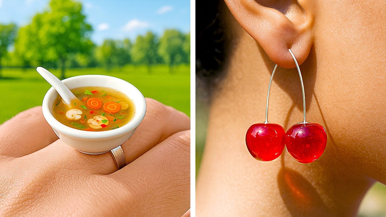 REAL OR NOT? 🍒 Fun DIY Jewelry Hacks & Trendy Craft Ideas 💍🎨