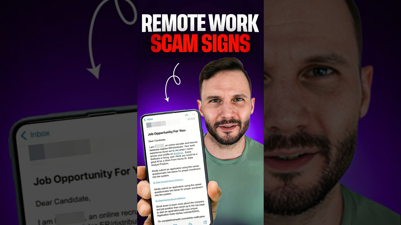 Remote Work Scam Red Flags That Could Save You