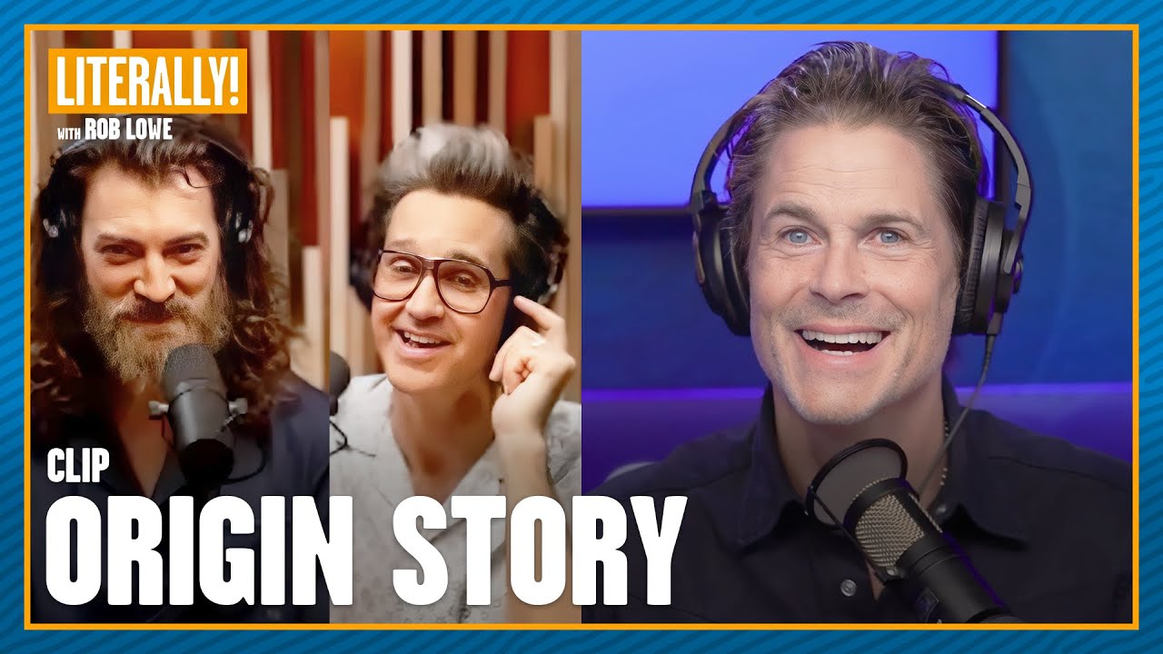 Rhett & Link Remember Their First Documentary Project | Literally! with Rob Lowe