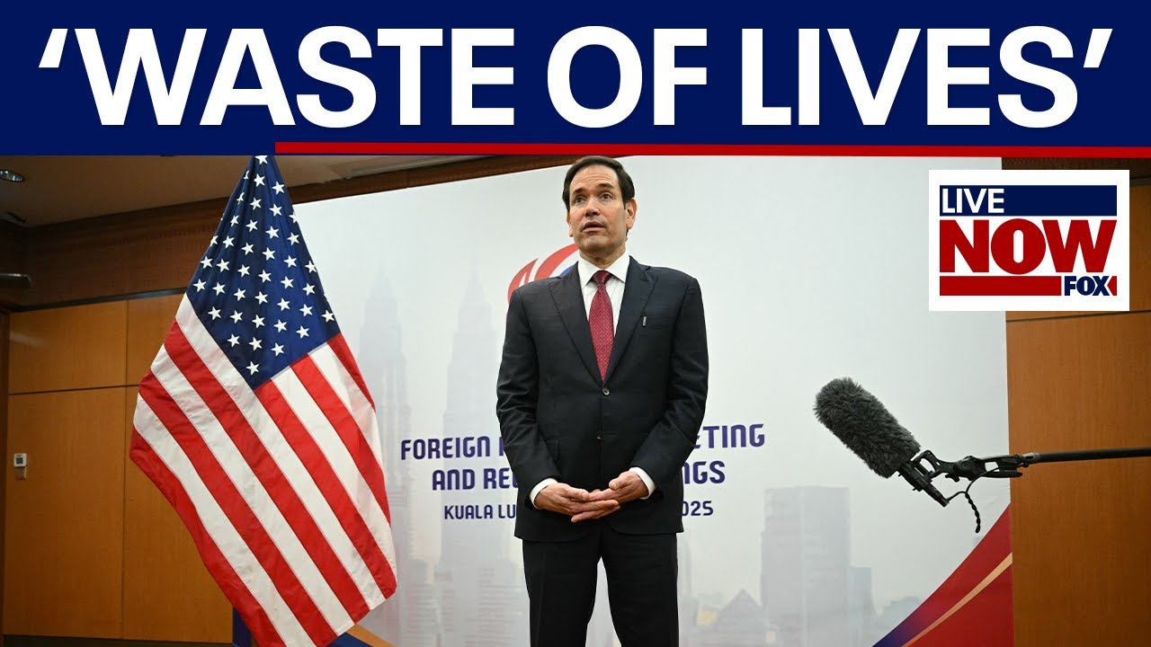 Rubio on ending Ukraine-Russia war ‘It’s a waste of lives’