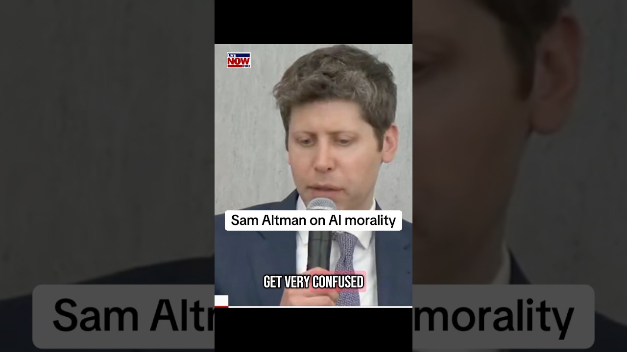 Sam Altman on the “morality” of AI