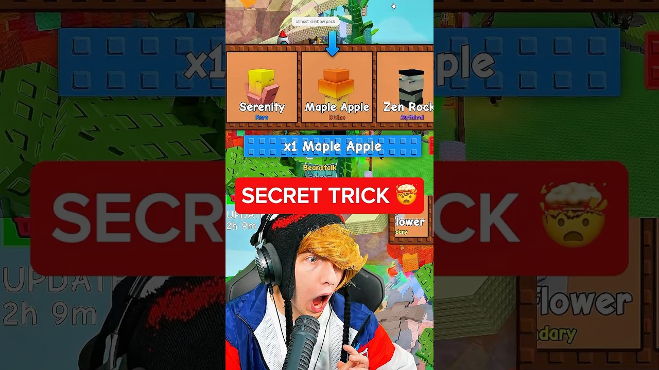 SECRET TRICK in Grow a Garden.. 💀