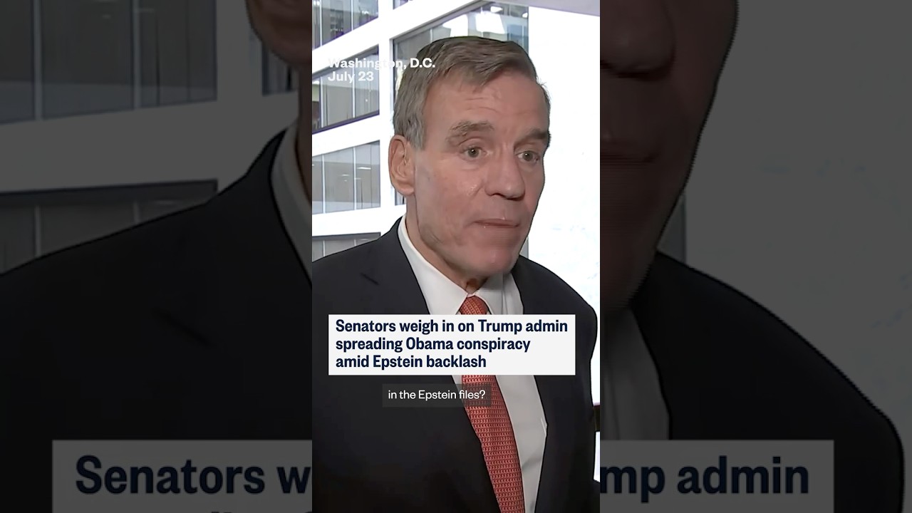 Senators weigh in on Trump admin spreading Obama conspiracy amid Epstein backlash