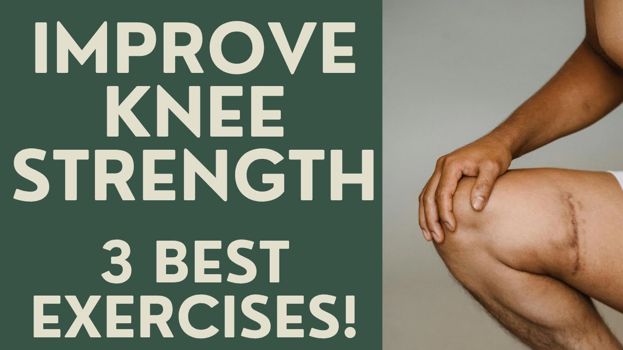 Seniors: Improve knee strength: the 3 Best exercies!
