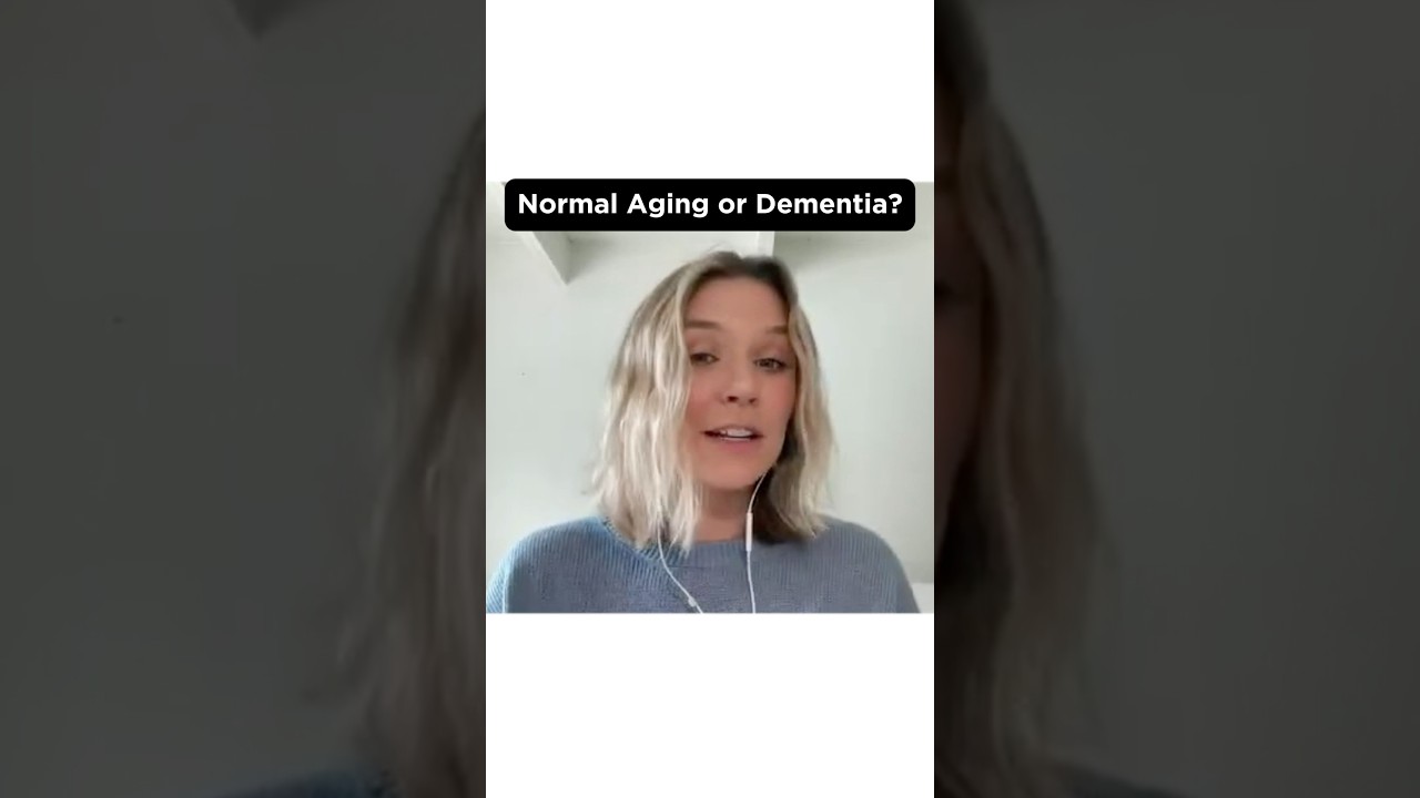 Seniors — Normal Aging or Dementia?