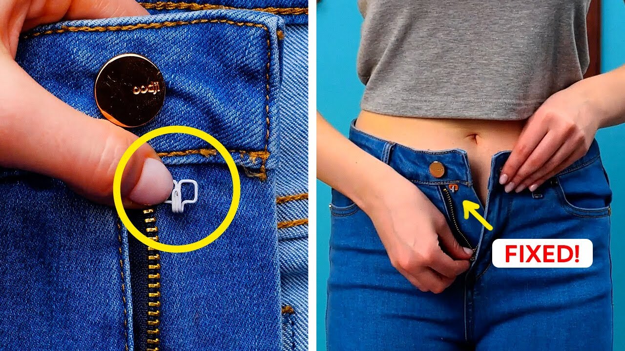 Sewing Hacks to Upgrade and Repair Clothes | Easy Fixes & Stylish DIY Ideas
