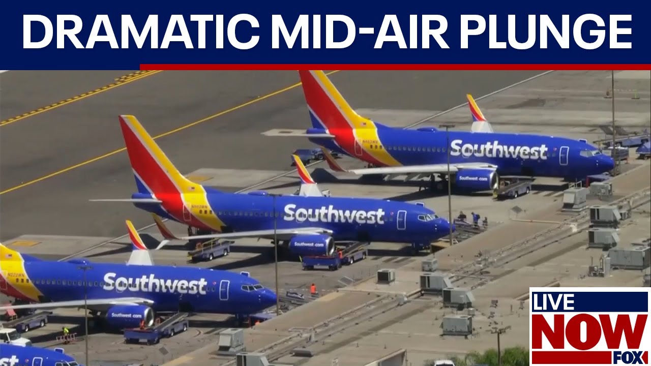 Southwest plane plunges mid-air to avoid collision