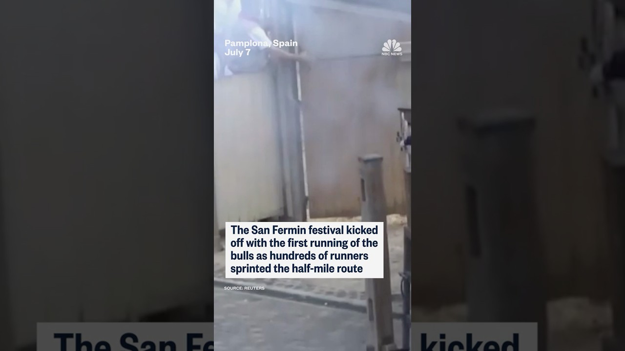 Spain’s San Fermin festival kicks off with running of the bulls