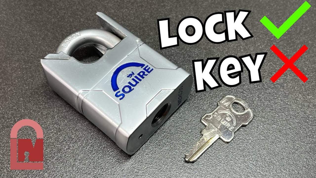 Squire MERC50 Padlock Pick and Gut