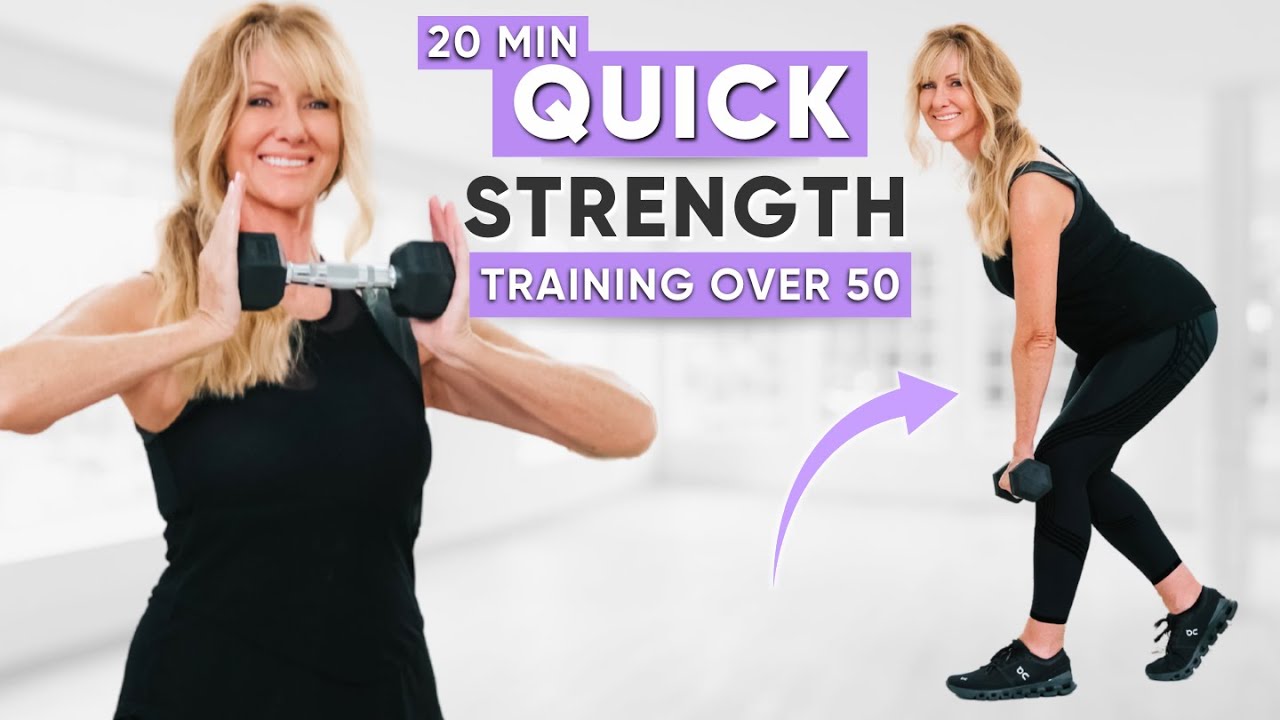 Strength Training At Home For Women Over 50 | Full Body Workout!