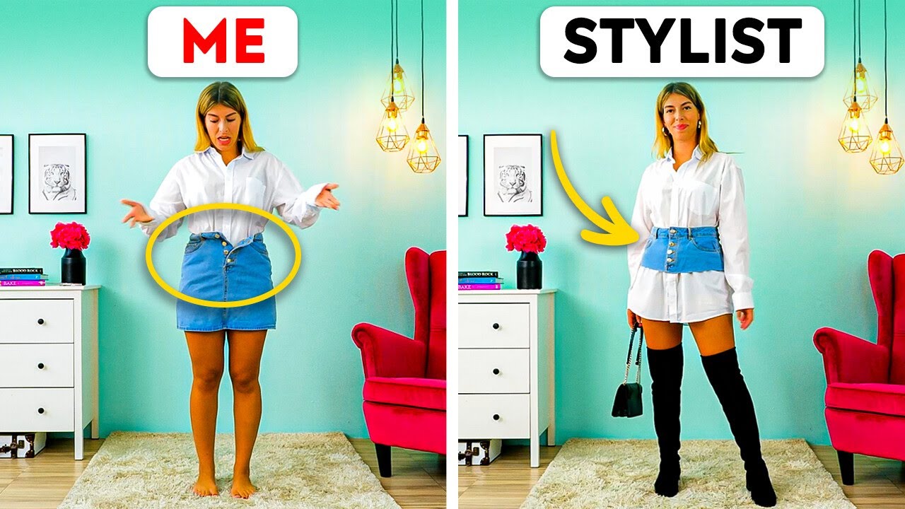 Stylist Secrets Revealed! How to Turn Basic Clothes into Chic Looks ✨👠