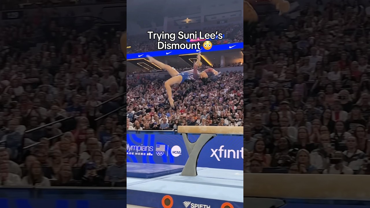 Suni Lee makes it look so easy 🥲 #gymnastics #gymnast #sports #sport #olympics #olympic #beam