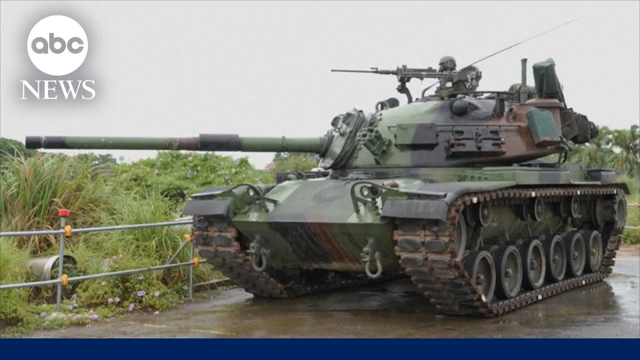 Taiwan deploys US rockets in the country’s largest-ever military drills