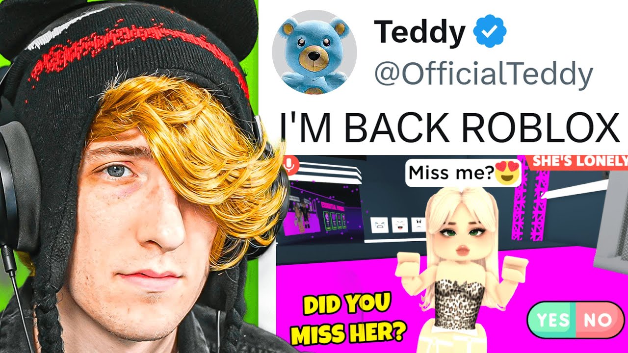 teddy is back…