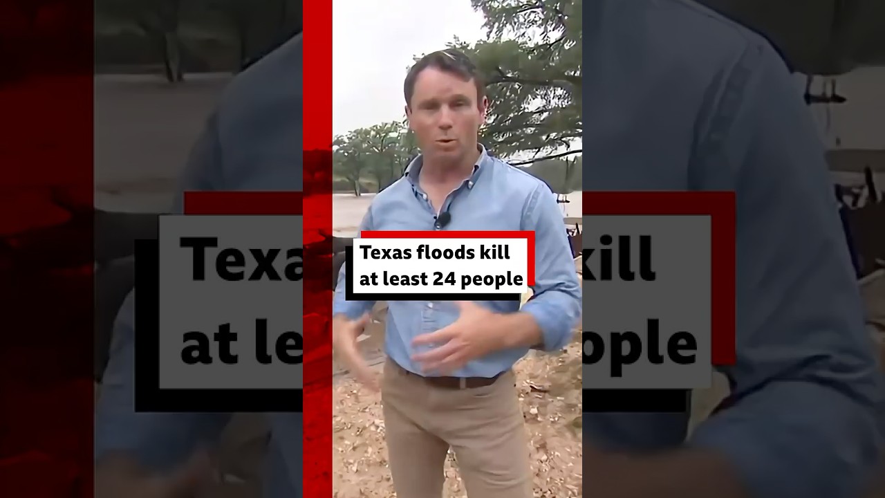 Texas floods kill at least 24 people. #Texas #Flooding #BBCNews