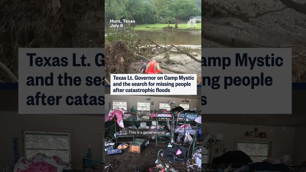 Texas Lt. Gov. Patrick on search for missing people