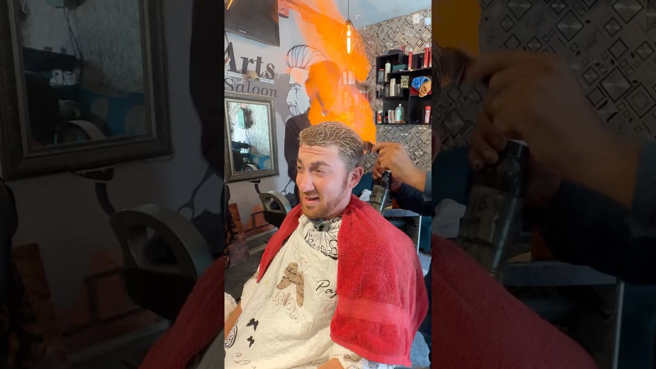 The $0.70 Fire Haircut in Pakistan
