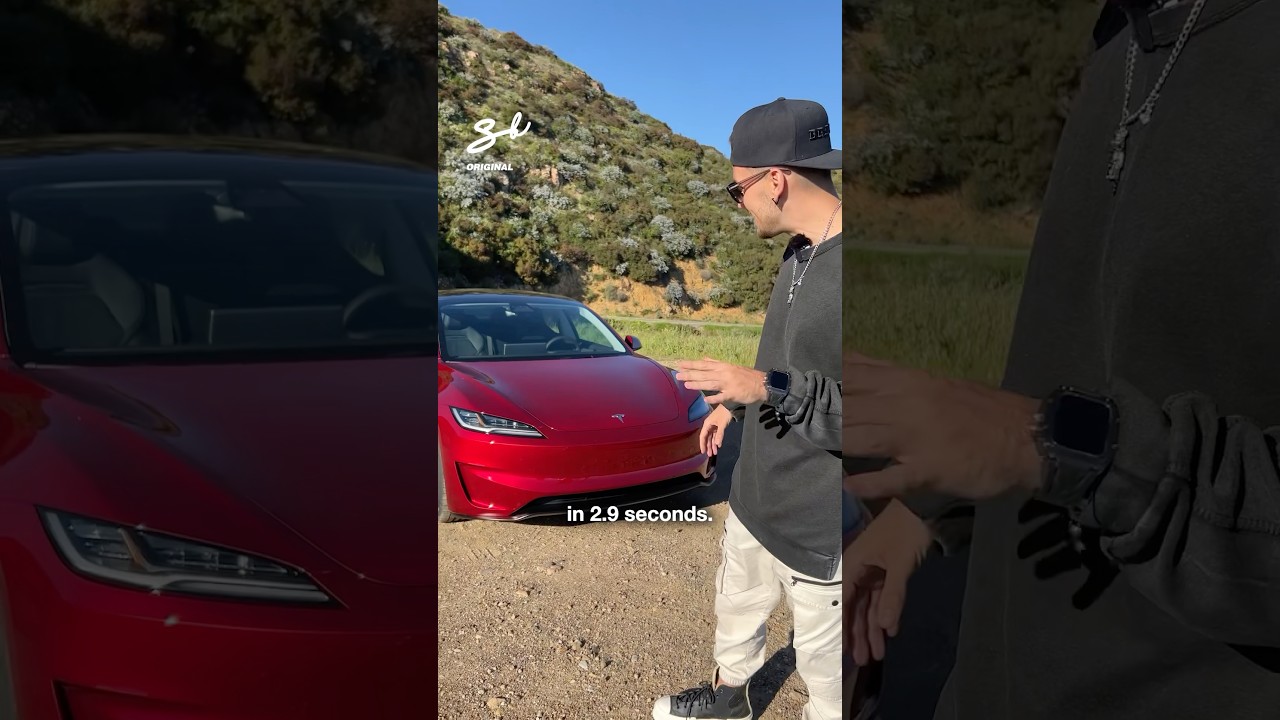 The 2024 Tesla Model 3! 😲 #tesla #cars #tech