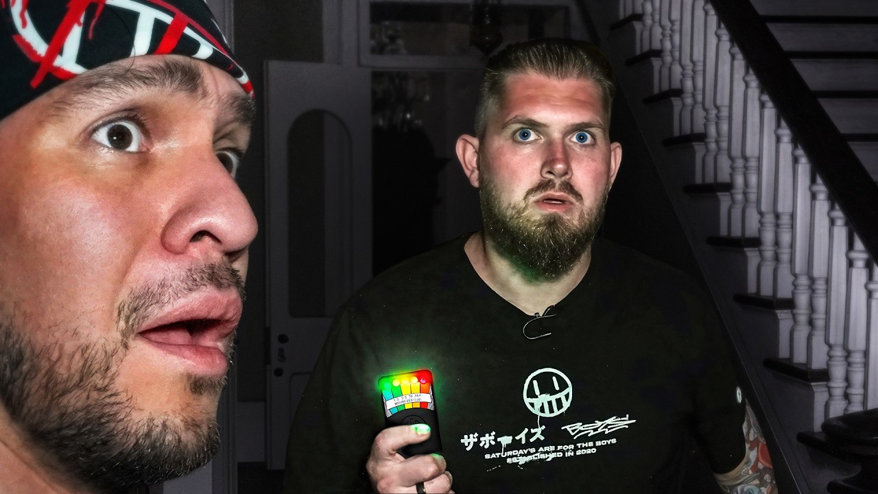 The Boys Overnight at The Haunted Ashton Villa