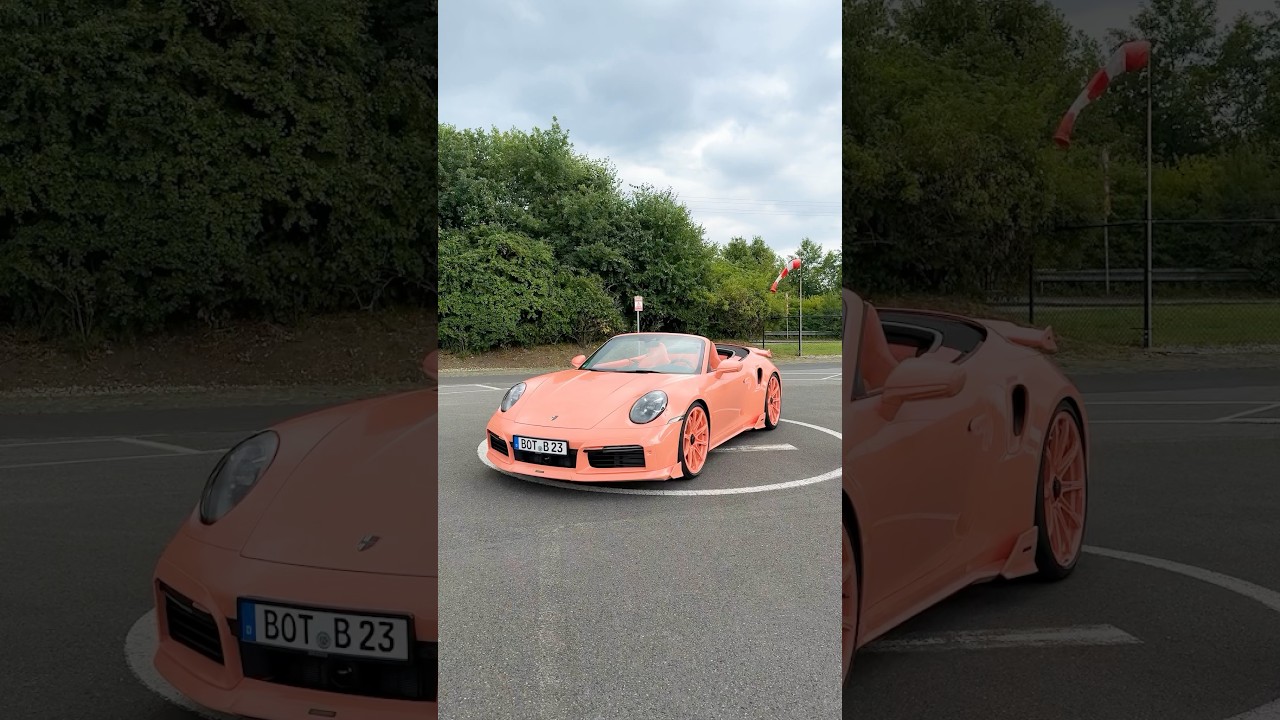 The BRABUS 900 ‘Peech’ 😍 #brabus #porsche #supercars