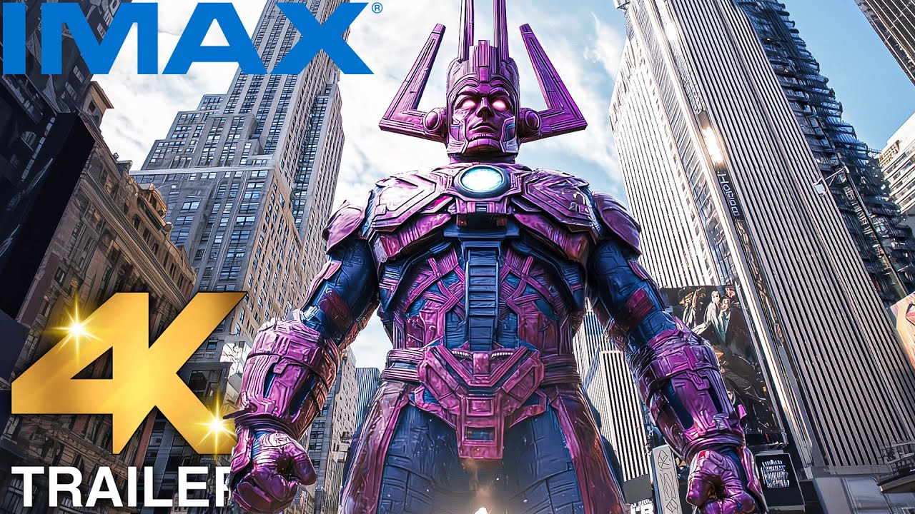 THE FANTASTIC FOUR FIRST STEPS IMAX Trailer (4K ULTRA HD) 2025