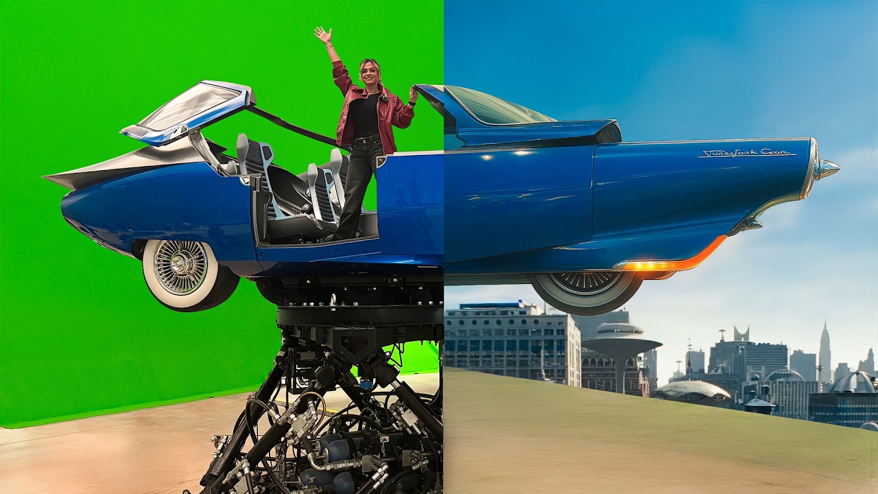 The Flying Car from Fantastic 4 | Behind The Scenes